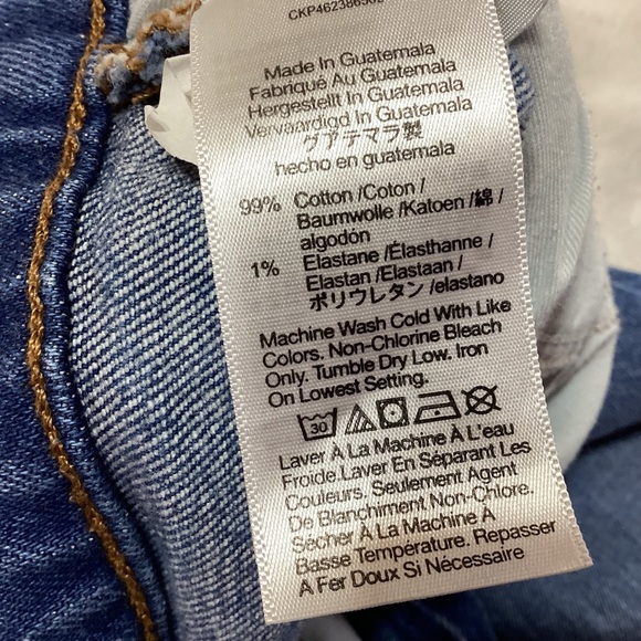 The Perfect Vintage Straight Jean in Blue by Madewell High-Waisted Classic 26 - Picture 12 of 12